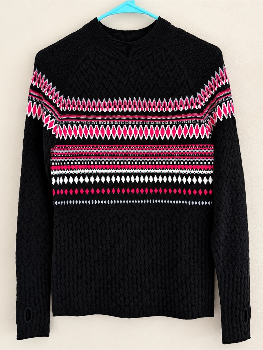Krimson Klover Sasha Sweater Style F23105 Size Small NWT Black